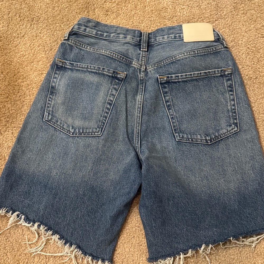 Citizens Of Humanity Blue Denim Shorts - Ayla - Picture 3 of 3